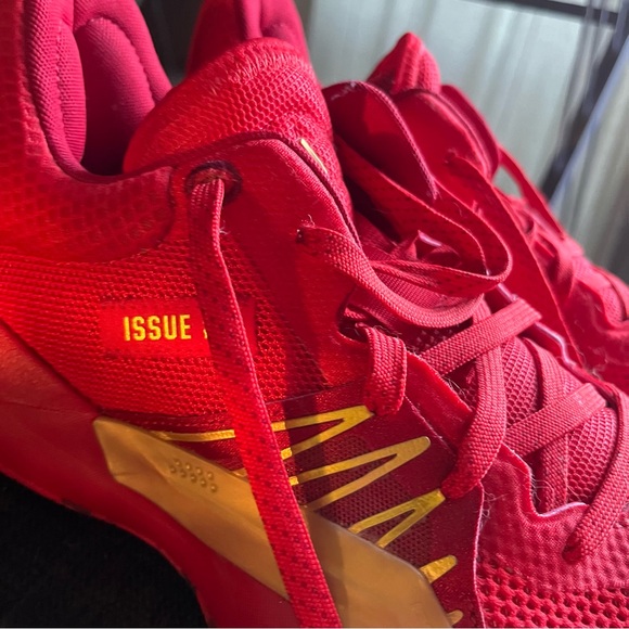 Adidas D.O.N.Issue 1 Marvel SpiderMan Red Basketball Shoes Men's Size 9.5 - Picture 5 of 8